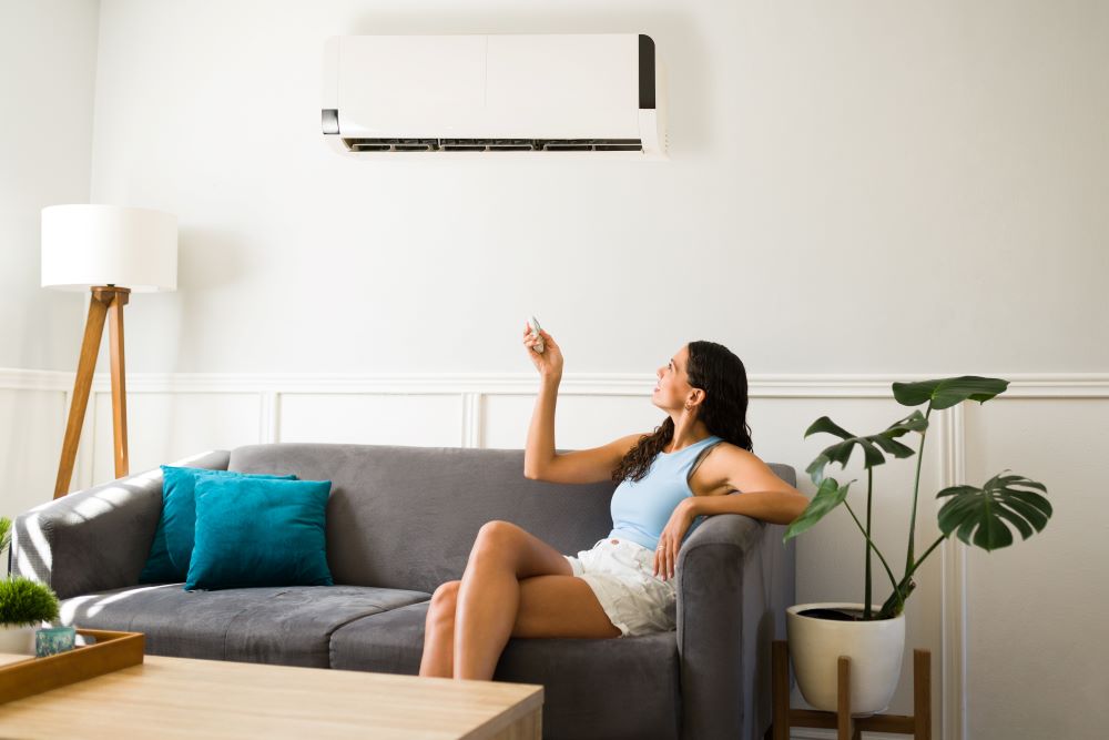 Rinnai ducted reverse cycle air conditioning unit