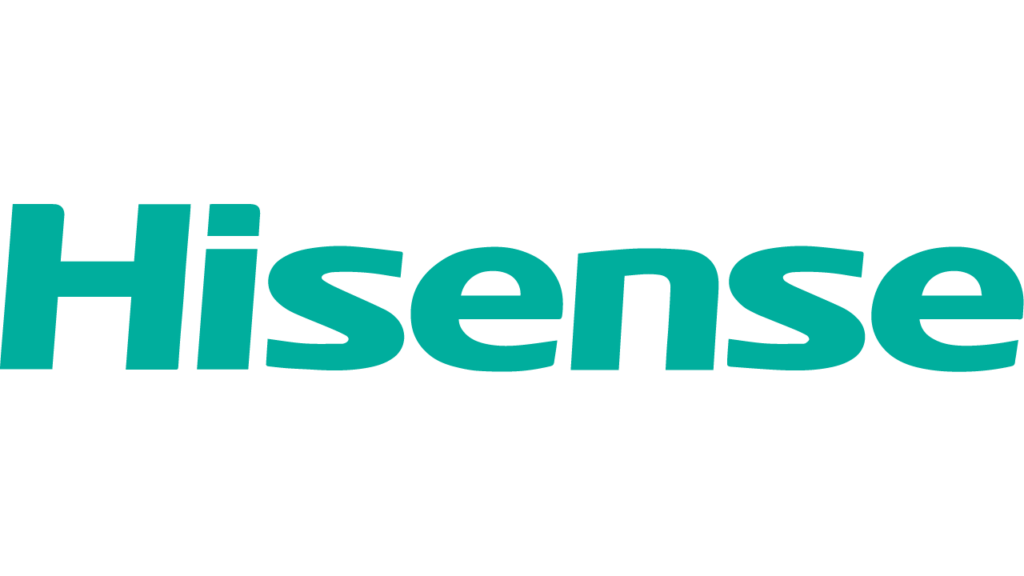 Hisense logo – specialists in split system air conditioners.